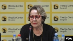 Glumica Svetlana Ceca Bojković na konferenciji za medije inicijative ProGlas (foto: Fonet)