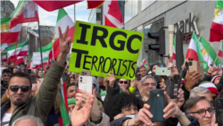 اعتراضات ایرانیان در بروکسل برای قرار دادن نام سپاه پاسداران در فهرست تروریستی؛ پنج‌شنبه ۳ فروردین ۱۴۰۲