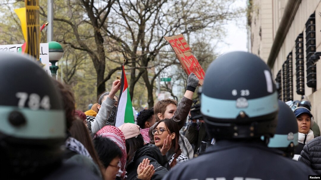 ISRAEL-PALESTINIANS/USA-PROTESTS