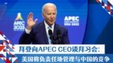 拜登向APEC CEO谈拜习会:美国将负责任地管理与中国的竞争