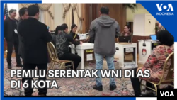 Pemilu Serentak WNI di AS di 6 Kota