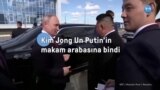 Kim Jong Un Putin’in makam arabasına bindi 