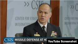 존 힐 미 미사일방어청장이 24일 워싱턴의 싱크탱크인 전략국제문제연구소(CSIS)가 주최한 대담 에 참석했다. 사진 - CSIS 유튜브 영상 캡처.