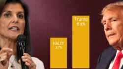 UNkosikazi Nikki Haley loMnu. Donald Trump.