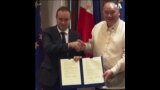 法国与菲律宾拟达成促进联合军演的防务协议