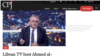 On its website, the Committee to Protect Journalists calls for the immediate release of Libyan television host Ahmed al-Sanussi, who was arrested in Tripoli on Thursday. (Screenshot from CPJ website; Website photo: Screenshot of Wasat TV/YouTube)