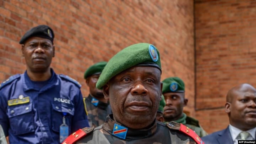 Jenerali Peter Cirimwami, uyobora intara ya Kivu ya ruguru