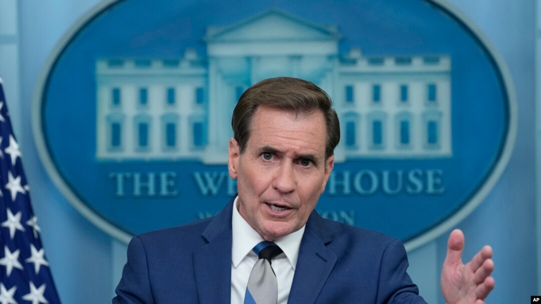 John Kirby avugira ibiro vya Prezida wa Amerika ku bibazo vy'umutekano