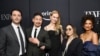 Dari kiri: Jack Huston, Lulu Wang, Brian Tee, Nicole Kidman dan Sarayu Blue menghadiri pemutaran perdana "Expats" di Museum of Modern Art di New York, Minggu, 21 Januari 2024. (Evan Agostini/Invision/AP)