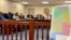 FILE - An Alabama Senate committee discusses a proposal to draw new congressional district lines, in Montgomery, Alabama, July 20, 2023.