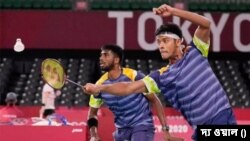 সবচেয়ে জোরালো শট মেরে ব্যাডমিন্টনে সার্ভিসে বিশ্বরেকর্ড গড়লেন সাত্ত্বিক সাইরাজ