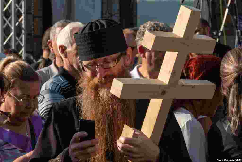 Rally of Macedonian Orthodox Church against the proposed law of Gender Equality and Gender change in Birth certificates