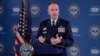 FILE - Pentagon spokesman Air Force Brig. Gen. Pat Ryder briefs reporters at the Pentagon in Washington, Feb. 10, 2023.