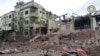 PSLF/TNLA တအာန်းပြည်သူ့လွတ်မြောက်ရေးတပ်မှ သတင်းထုတ်ပြန်ထားသည့် ဗွီဒီယိုဖိုင်တွင် တွေ့ရသော စစ်ကောင်စီလေကြောင်းတိုက်ခိုက်မှုကြောင့် ပျက်စီးသွားသည့်အဆောက်အဦတခု