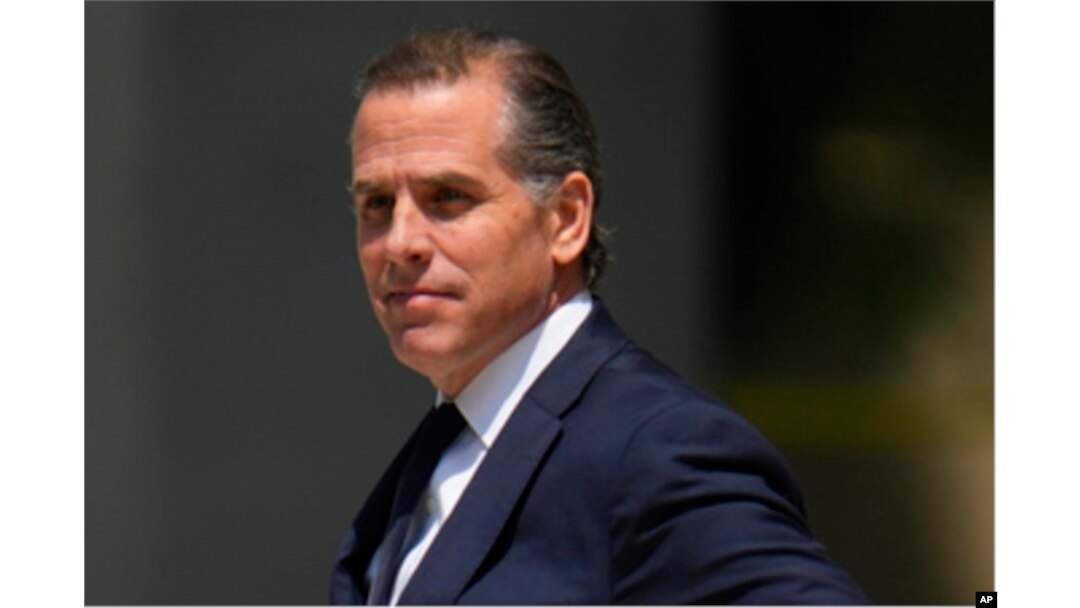 Hanter Bajden, sin predsednika Bajdena u Vilmingtonu, 21. avgusta 2023. (Foto: AP/Julio Cortez)