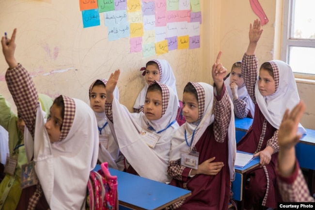 The Taliban have recently imposed more restrictions on girls and women, including a ban on education past sixth grade. Parwana Malik, far right, is among a generation of Afghan girls who have fewer rights than their mothers did. (Too Young to Wed)