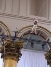 French Wire Walker Philippe Petit Shows Off Skills at Washington Museum