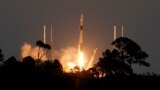 FILE - A SpaceX Falcon 9 rocket lifts off with a payload of 21 Starlink internet satellites from the Cape Canaveral Space Force Station in Cape Canaveral, Fla., Feb. 27, 2023.