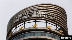 Gedung Kantor Pajak Indonesia di Jakarta, 3 April 2018. (Willy Kurniawan/REUTERS)