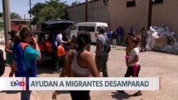 Entregan kits de limpieza a migrantes en situación de calle en Ciudad Juárez