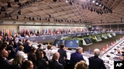 Dozens of world leaders converge on the Burgenstock resort in Switzerland for the Summit on Peace in Ukraine, June 15, 2024.
