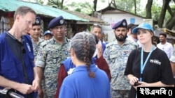 কক্সবাজারে রোহিঙ্গা ক্যাম্প পরিদর্শন করেছেন জাতিসংঘের সহকারী মহাসচিব