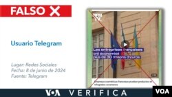 En mensajes de Telegram que ha circulado asegura que empresas de cosméticos de Francia prueban sus productos en personas refugiadas de Ucrania, pero esto es falso. Diseño: Mila Cruz.