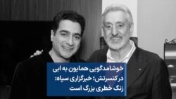 خوشامدگویی همایون به ابی در کنسرتش؛ خبرگزاری سپاه: زنگ خطری بزرگ است
