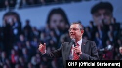 CHP Genel Başkanı Özgür Özel, Ankara Spor Salonu’nda düzenlenen 31 Mart Yerel Seçimleri Aday Tanıtım Toplantısı'nda konuştu