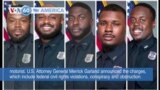 VOA60 America - Ex-Officers Face Federal Charges in Death of Black Man in Memphis