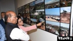 সোমবার (১৯ ফেব্রুয়ারি) রাজধানী ঢাকায় গুলশানে, ইন্টারন্যাশনাল রেস্কিউ কমিটি আয়োজিত আলোকচিত্র প্রদর্শনীতে বাংলাদেশের বোঝা, বললেন ত্রাণ প্রতিমন্ত্রী মহিববুর রহমান।