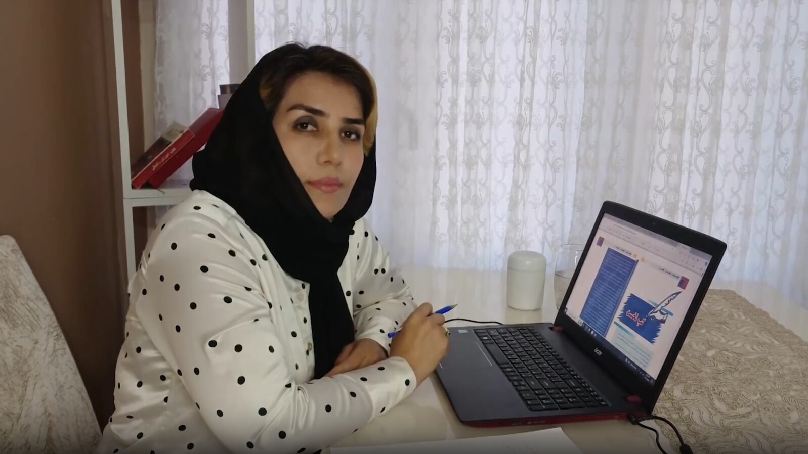 سهیلا ضیایی، مهاجر افغان مقیم ترکیه 