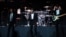 FILE - The 1975 perform at the Brit Awards at the O2 Arena in London, Feb. 20, 2019. The pop rock groud said, July 23, 2023, they have canceled shows in Taiwan and Indonesia.