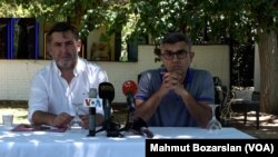 Kürt Diasporası Konfederasyonu avukatları Hişyar Özalp ve Rıdvan Dalmış
