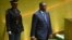 Le président sénégalais Macky Sall à la 78e Assemblée générale des Nations Unies au siège de l'ONU à New York, le 19 septembre 2023.