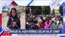 Laporan VOA untuk iNews: Salat Jumat di Al Aqsa Dibatasi Israel, Ada Ketegangan