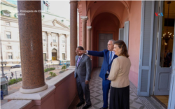 Se espera una conferencia de prensa conjunta entre Antony Blinken y Diana Mondino en la Casa Rosada.