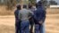 Police at CCC rally