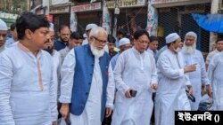 বঙ্গবাজার মার্কেট পরিদর্শন করেন প্রধানমন্ত্রীর বেসরকারি শিল্প ও বিনিয়োগবিষয়ক উপদেষ্টা সালমান এফ রহমান। 