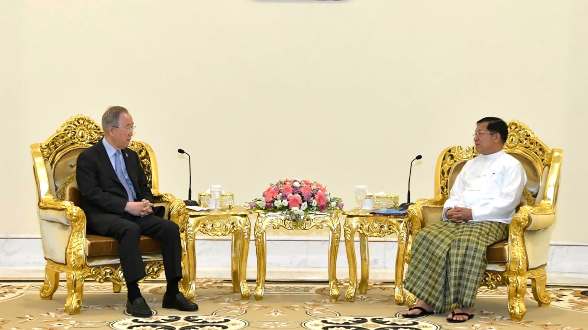 Ex-UN Secretary-General Ban Makes Surprise Visit to Myanmar - Vimarsana News