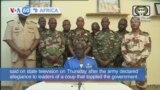 VOA60 Africa - Niger Soldiers Claim to Overthrow President Bazoum