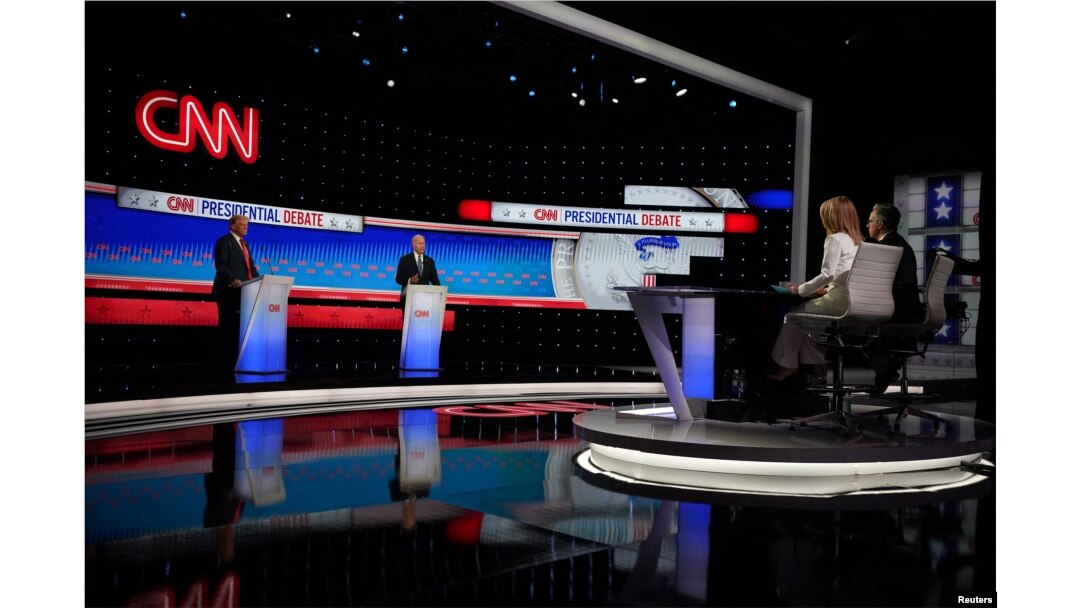Prezidentlik uchun debat, "CNN" telekanali, Atlanta, 27-iyun, 2024