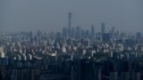 A view of the Central Business District in Beijing, April 30, 2023. China is pouring billions of dollars into efforts to reshape the global information environment.