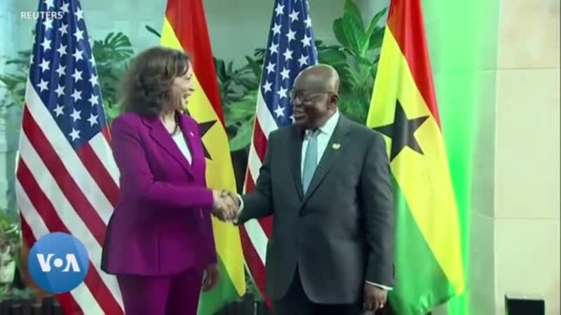 Au Ghana, Kamala Harris promet plus d’investissements américains en Afrique