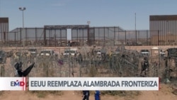 EEUU reemplaza alambrada fronteriza en El Paso, Texas