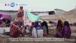 VOA60 Africa - UN says record 120 million people forcibly displaced worldwide