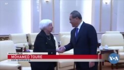 Ameriki Nafolo mara minisiri Janet Yellen y’a Fɔ Siniwa jamana minisiriɲɛmɔgɔ Li Qiang ye ko Ameriki jamana tɛ ɲɔgɔndan ‘kolo’ Лini la. 