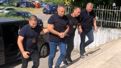 Podgorica: Hapšenje Veselina Veljovića