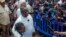 FILE - Sierra Leone President Julius Maada Bio speaks after casting his ballot in Sierra Leone general elections in Freetown, on June 24, 2023. 