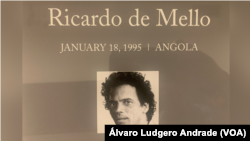 Ricardo Mello, jornalista angolano e corespondente da VOA morto em 1995, Luanda